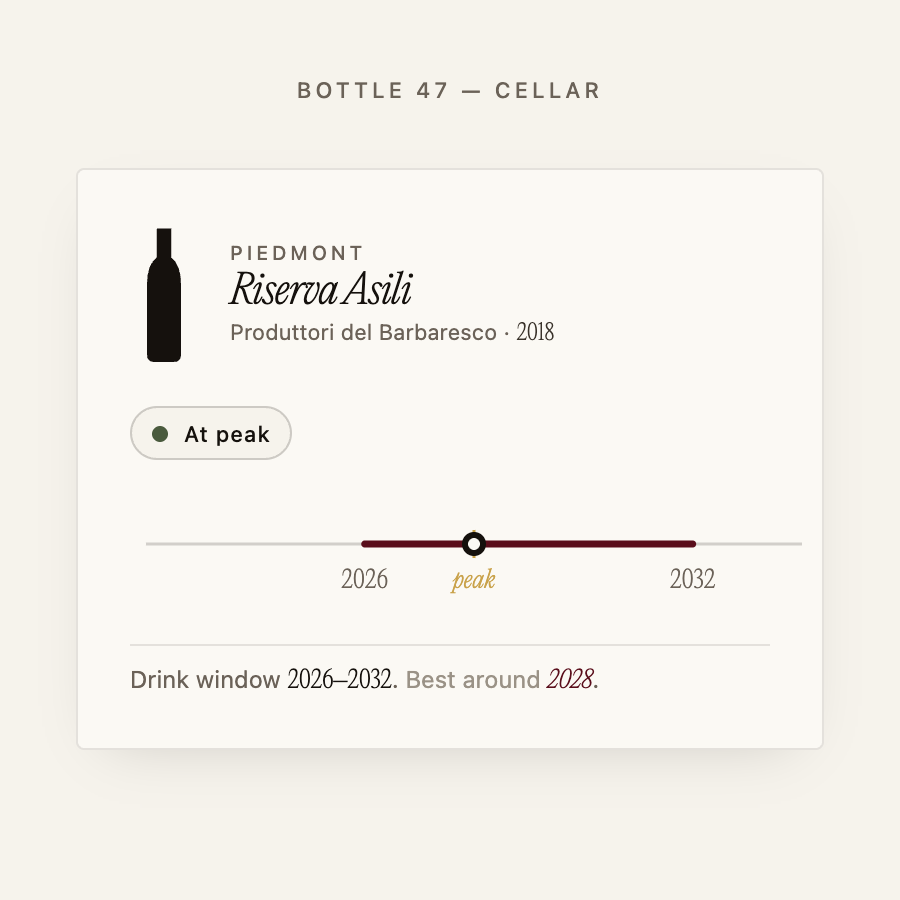Comparison of wine cellar app features including imports, drink windows, pairing help and cellar analytics